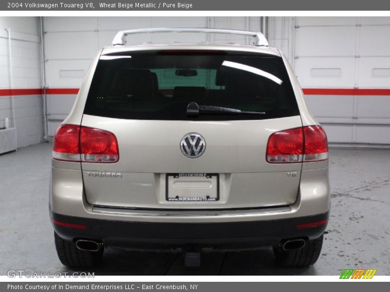 Wheat Beige Metallic / Pure Beige 2004 Volkswagen Touareg V8