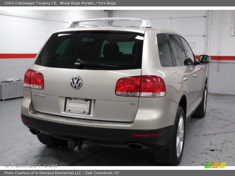 Wheat Beige Metallic / Pure Beige 2004 Volkswagen Touareg V8