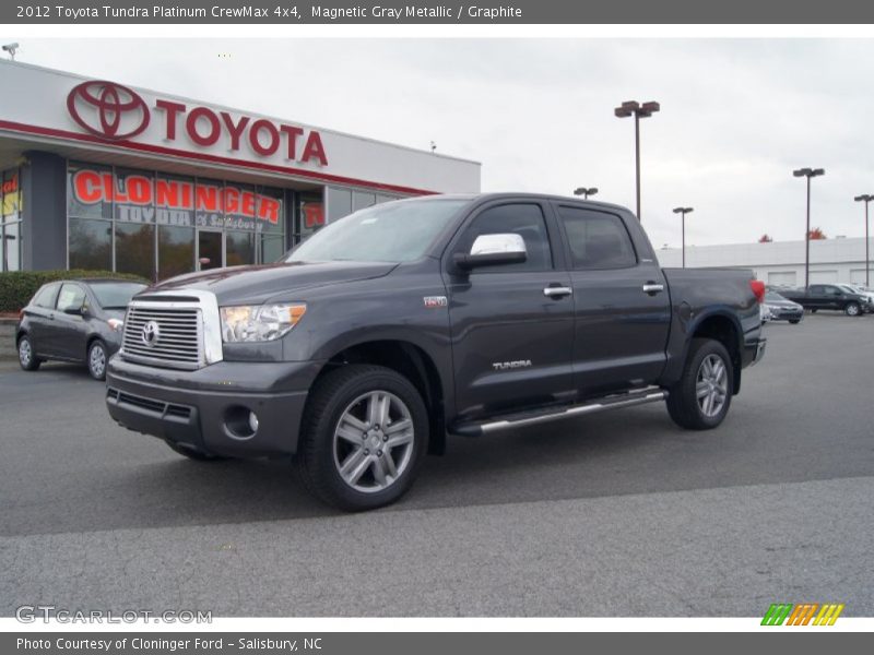 Magnetic Gray Metallic / Graphite 2012 Toyota Tundra Platinum CrewMax 4x4