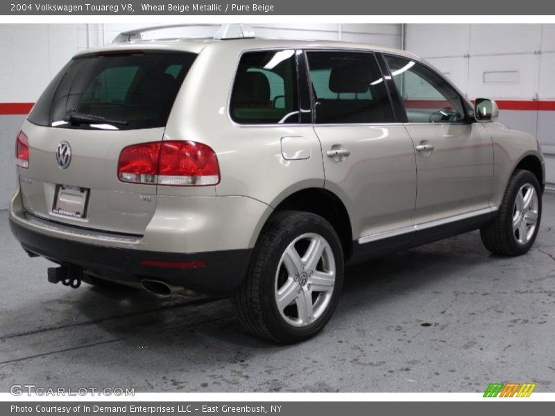 Wheat Beige Metallic / Pure Beige 2004 Volkswagen Touareg V8