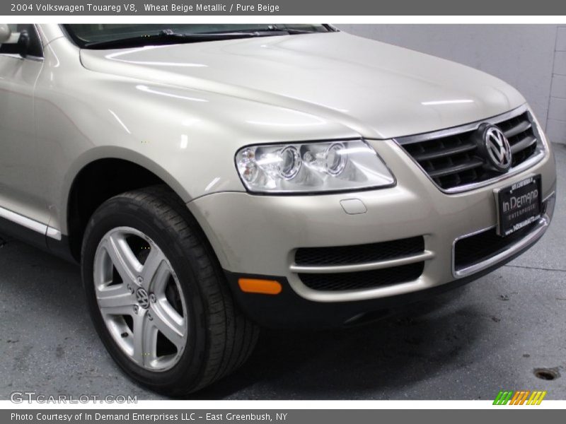 Wheat Beige Metallic / Pure Beige 2004 Volkswagen Touareg V8