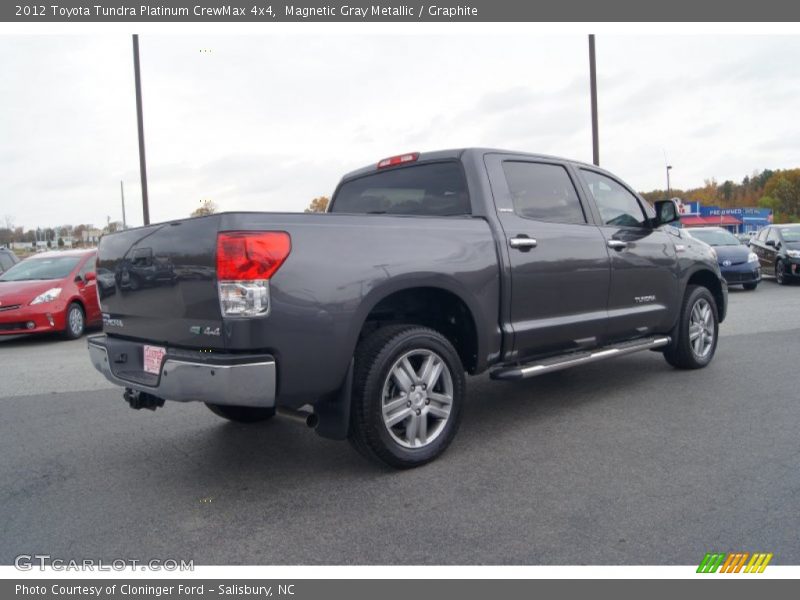 Magnetic Gray Metallic / Graphite 2012 Toyota Tundra Platinum CrewMax 4x4