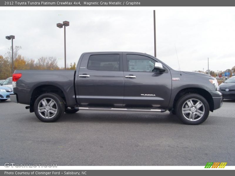Magnetic Gray Metallic / Graphite 2012 Toyota Tundra Platinum CrewMax 4x4
