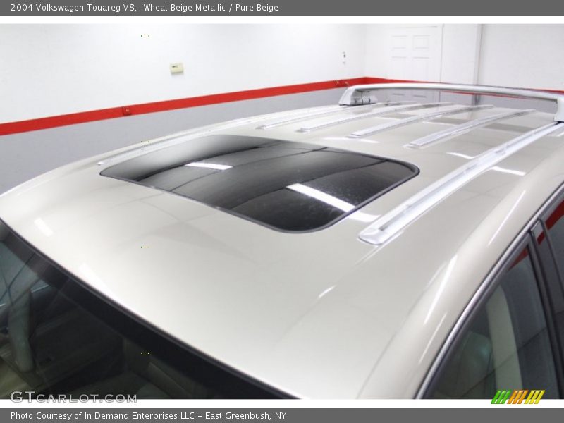 Wheat Beige Metallic / Pure Beige 2004 Volkswagen Touareg V8