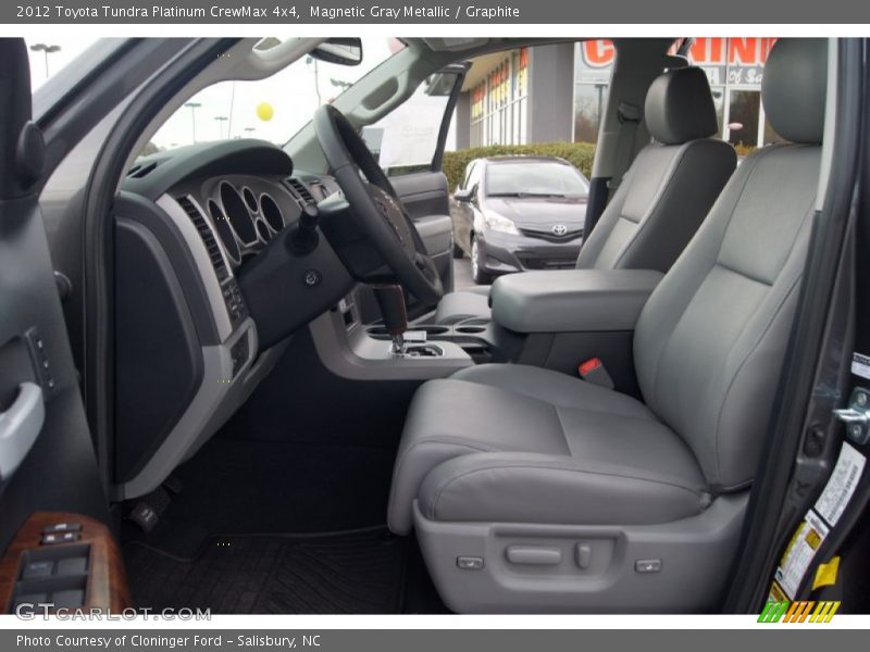 Magnetic Gray Metallic / Graphite 2012 Toyota Tundra Platinum CrewMax 4x4
