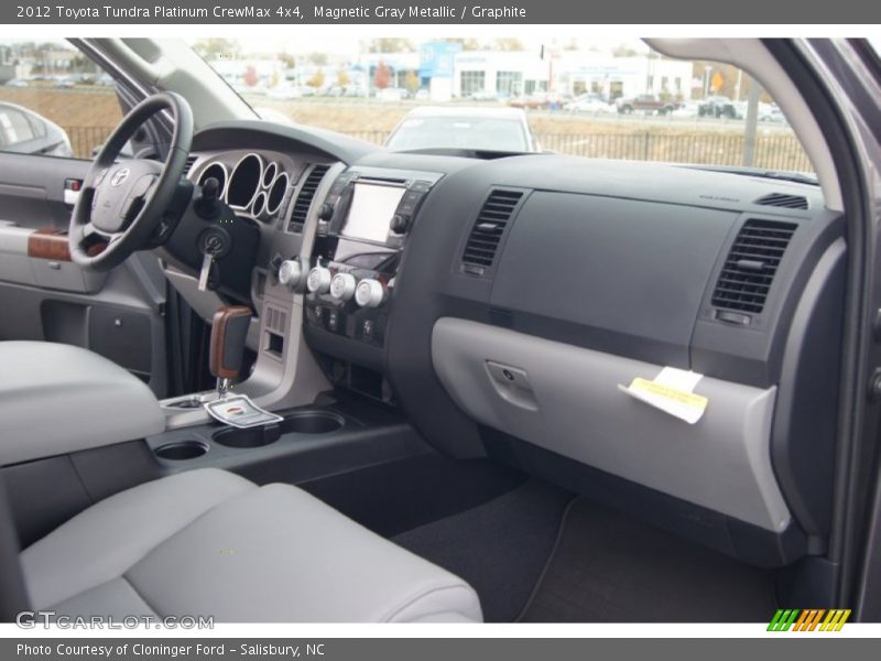 Magnetic Gray Metallic / Graphite 2012 Toyota Tundra Platinum CrewMax 4x4