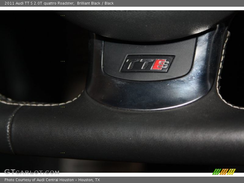 Brilliant Black / Black 2011 Audi TT S 2.0T quattro Roadster