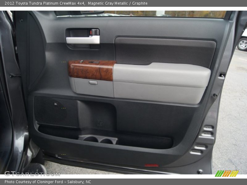 Magnetic Gray Metallic / Graphite 2012 Toyota Tundra Platinum CrewMax 4x4