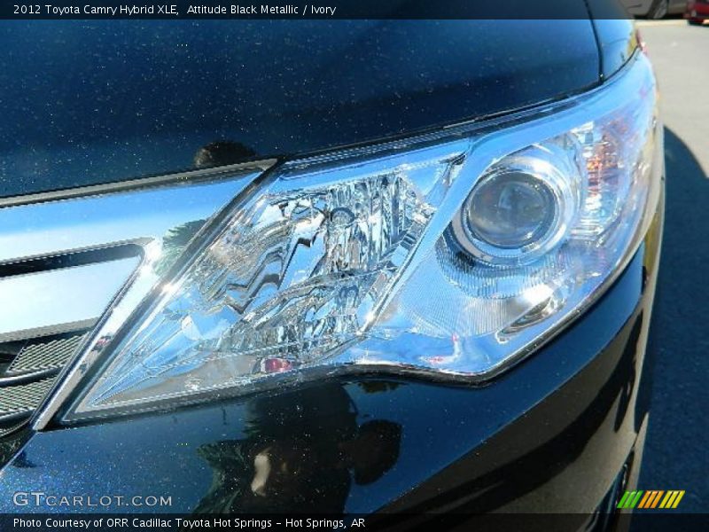 Attitude Black Metallic / Ivory 2012 Toyota Camry Hybrid XLE