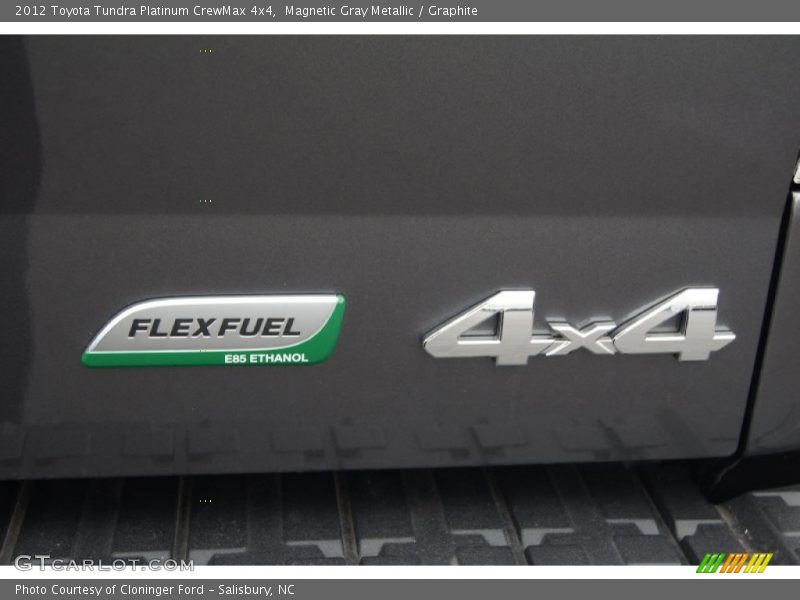 Magnetic Gray Metallic / Graphite 2012 Toyota Tundra Platinum CrewMax 4x4