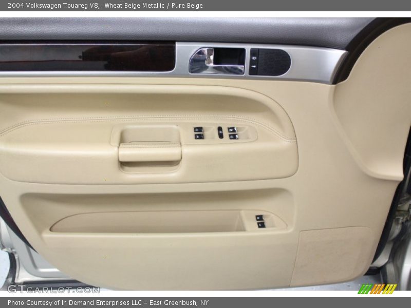 Wheat Beige Metallic / Pure Beige 2004 Volkswagen Touareg V8