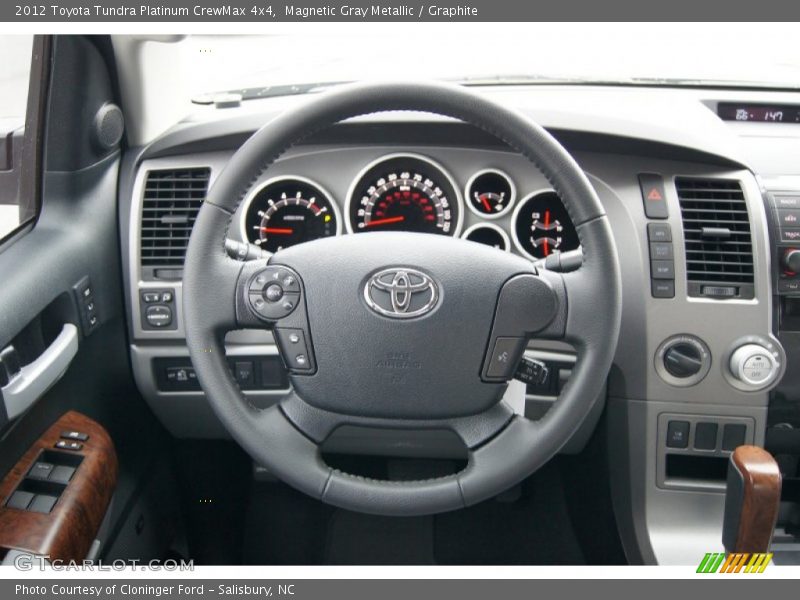 Magnetic Gray Metallic / Graphite 2012 Toyota Tundra Platinum CrewMax 4x4