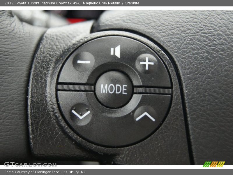 Magnetic Gray Metallic / Graphite 2012 Toyota Tundra Platinum CrewMax 4x4