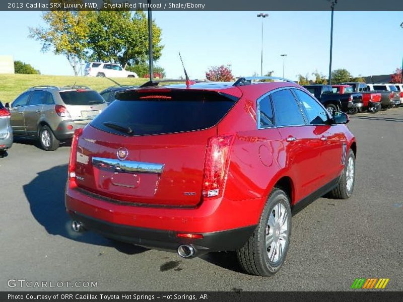 Crystal Red Tintcoat / Shale/Ebony 2013 Cadillac SRX Luxury FWD