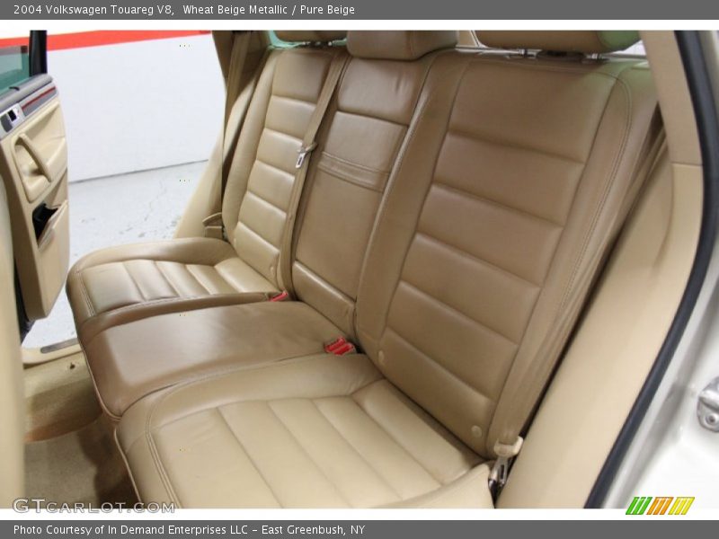 Wheat Beige Metallic / Pure Beige 2004 Volkswagen Touareg V8