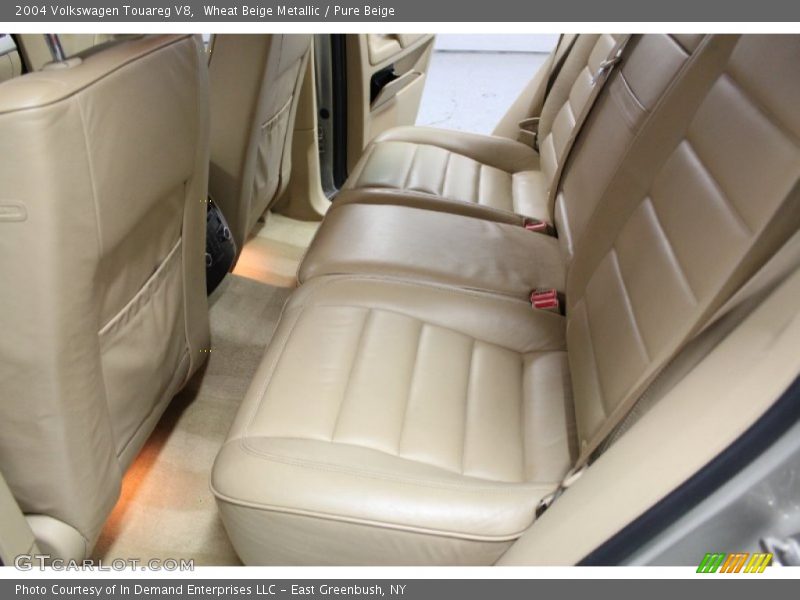 Wheat Beige Metallic / Pure Beige 2004 Volkswagen Touareg V8