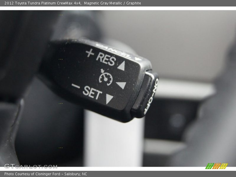 Magnetic Gray Metallic / Graphite 2012 Toyota Tundra Platinum CrewMax 4x4