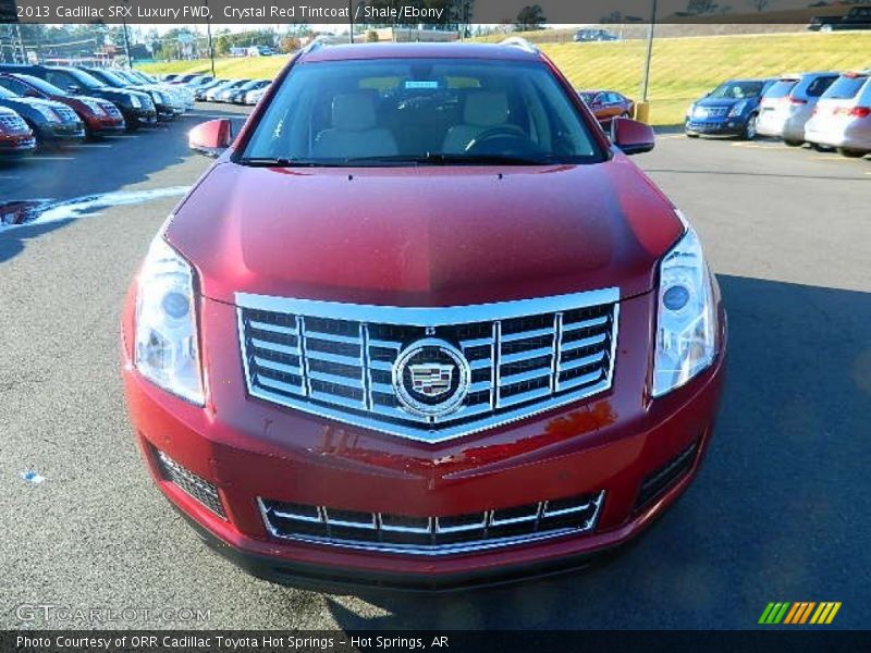 Crystal Red Tintcoat / Shale/Ebony 2013 Cadillac SRX Luxury FWD