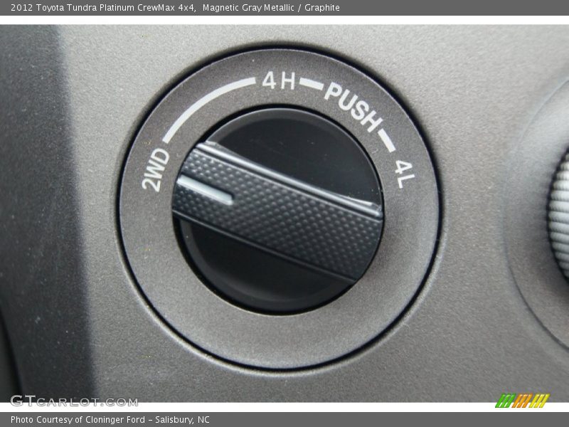 Magnetic Gray Metallic / Graphite 2012 Toyota Tundra Platinum CrewMax 4x4