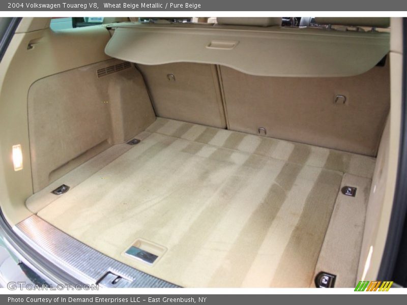 Wheat Beige Metallic / Pure Beige 2004 Volkswagen Touareg V8