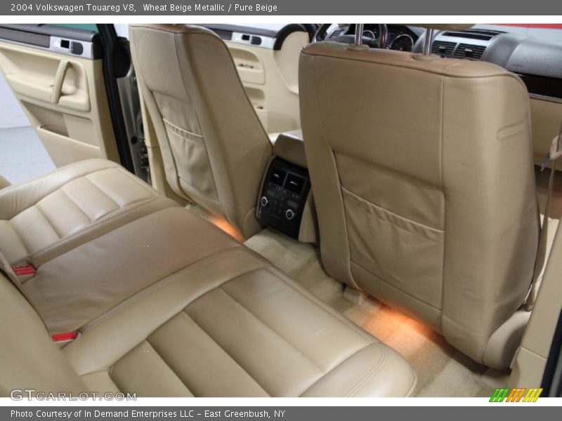 Wheat Beige Metallic / Pure Beige 2004 Volkswagen Touareg V8