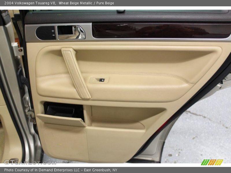 Wheat Beige Metallic / Pure Beige 2004 Volkswagen Touareg V8