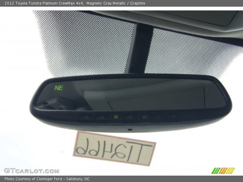 Magnetic Gray Metallic / Graphite 2012 Toyota Tundra Platinum CrewMax 4x4