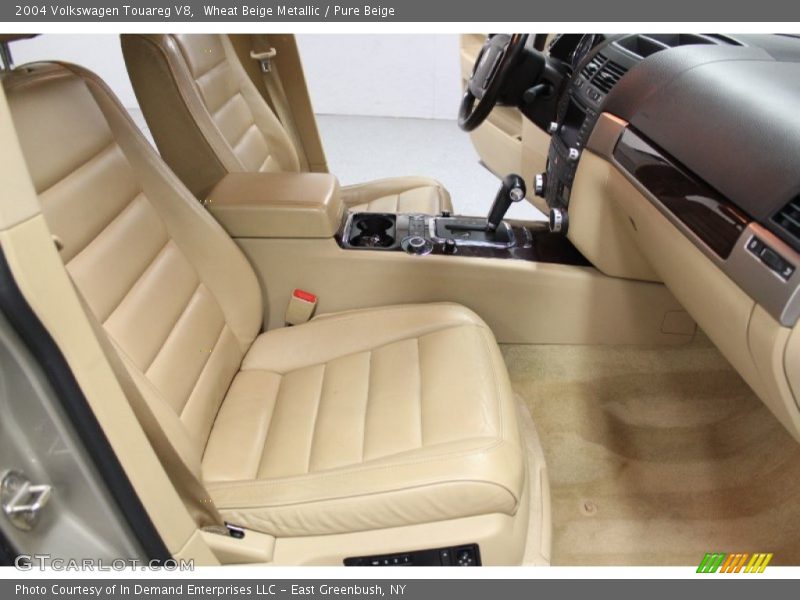 Wheat Beige Metallic / Pure Beige 2004 Volkswagen Touareg V8