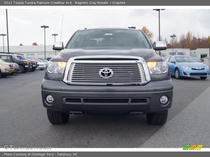 Magnetic Gray Metallic / Graphite 2012 Toyota Tundra Platinum CrewMax 4x4