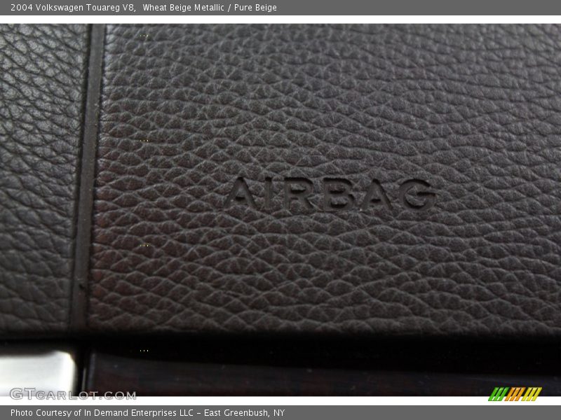 Wheat Beige Metallic / Pure Beige 2004 Volkswagen Touareg V8