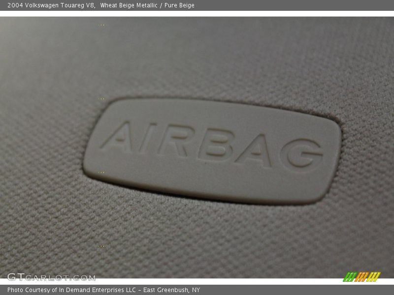 Wheat Beige Metallic / Pure Beige 2004 Volkswagen Touareg V8