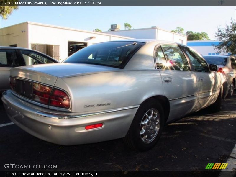 Sterling Silver Metallic / Taupe 2003 Buick Park Avenue