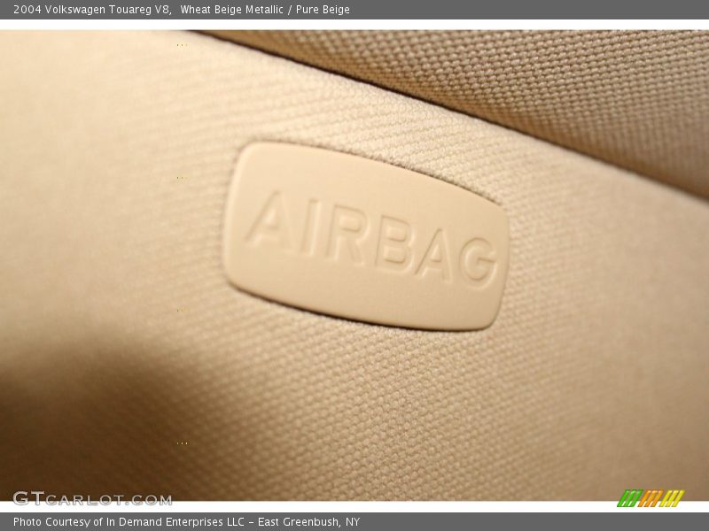 Wheat Beige Metallic / Pure Beige 2004 Volkswagen Touareg V8