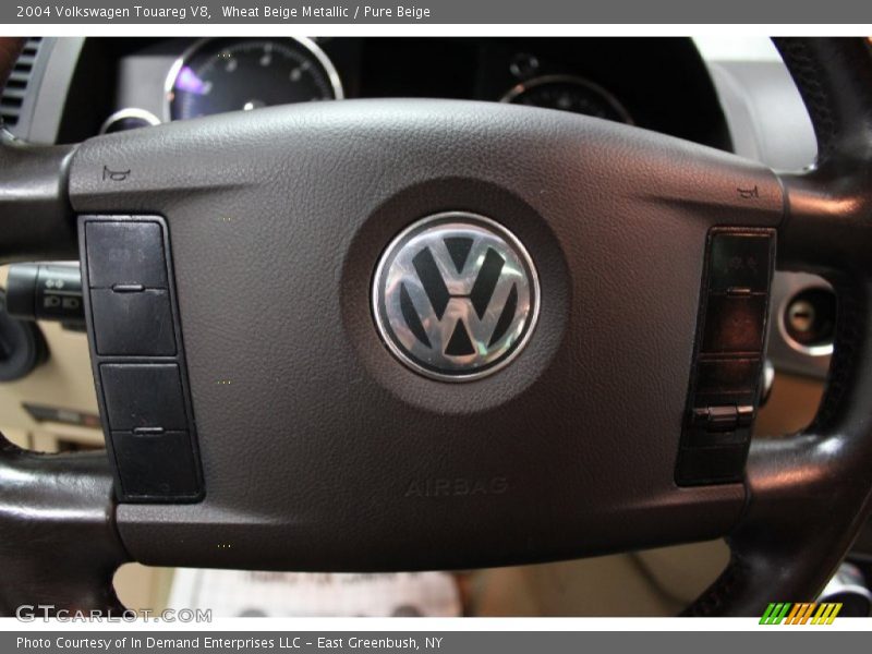 Wheat Beige Metallic / Pure Beige 2004 Volkswagen Touareg V8