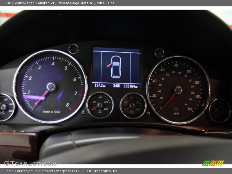 Wheat Beige Metallic / Pure Beige 2004 Volkswagen Touareg V8