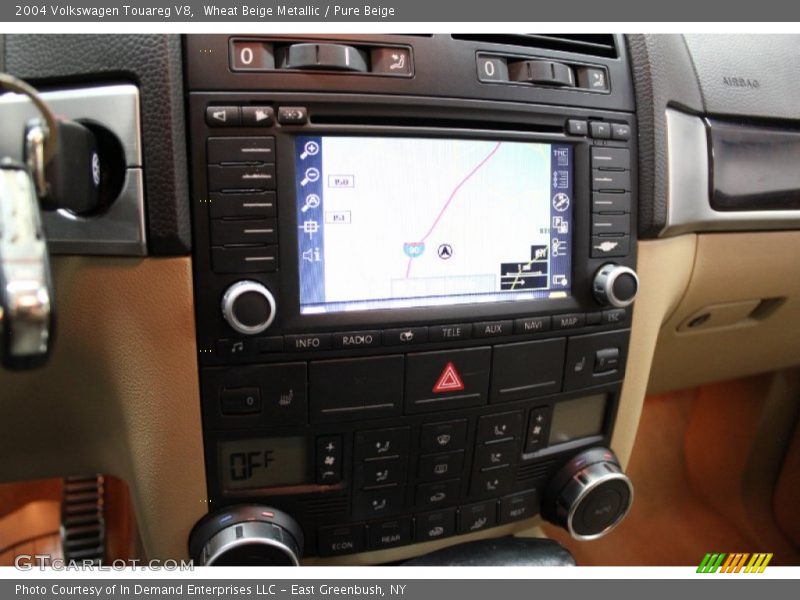 Wheat Beige Metallic / Pure Beige 2004 Volkswagen Touareg V8