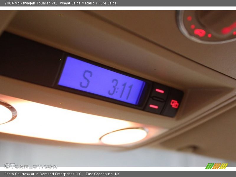 Wheat Beige Metallic / Pure Beige 2004 Volkswagen Touareg V8