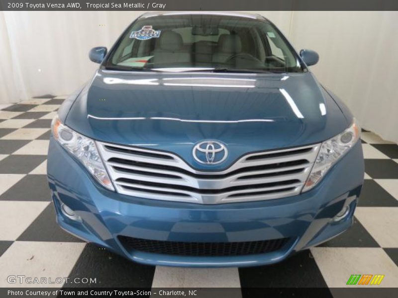 Tropical Sea Metallic / Gray 2009 Toyota Venza AWD