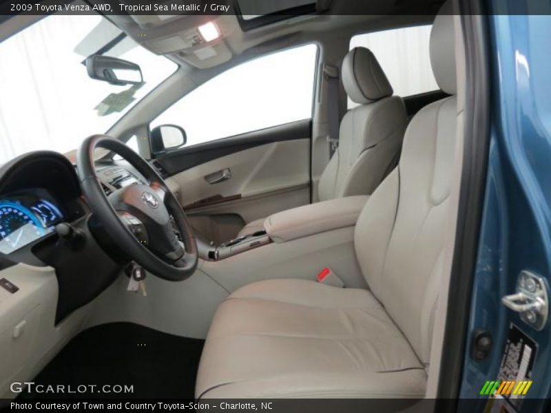 Tropical Sea Metallic / Gray 2009 Toyota Venza AWD