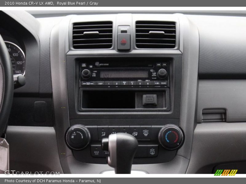 Royal Blue Pearl / Gray 2010 Honda CR-V LX AWD