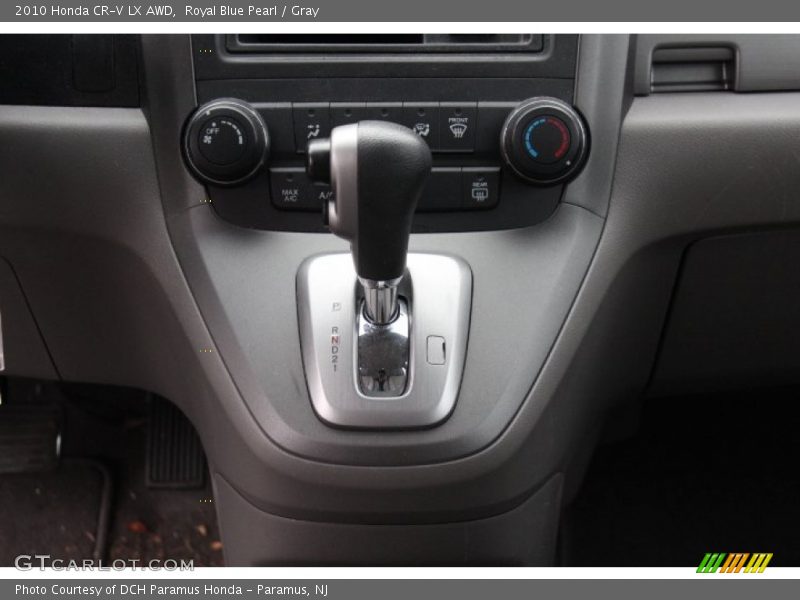 Royal Blue Pearl / Gray 2010 Honda CR-V LX AWD