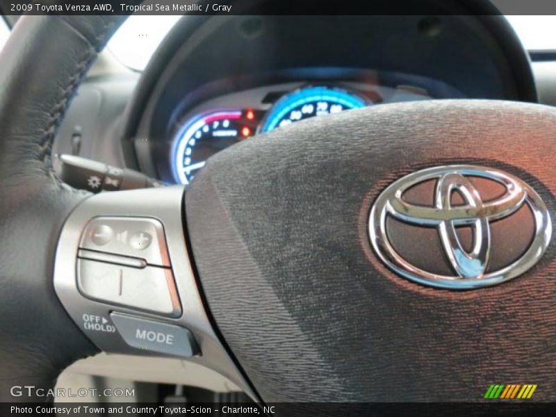 Tropical Sea Metallic / Gray 2009 Toyota Venza AWD