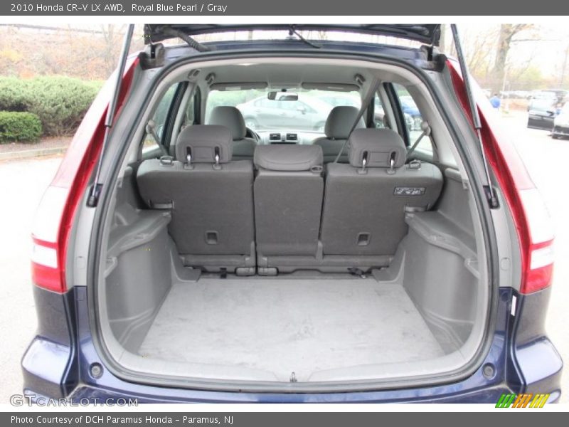 Royal Blue Pearl / Gray 2010 Honda CR-V LX AWD
