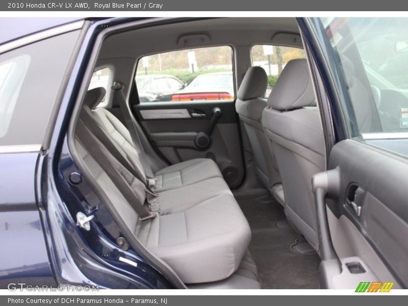 Royal Blue Pearl / Gray 2010 Honda CR-V LX AWD