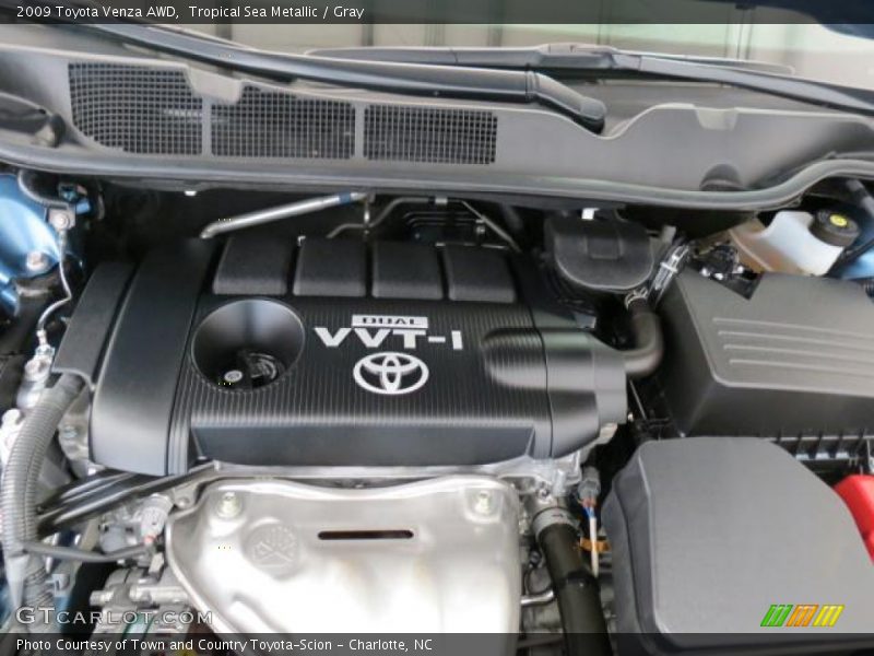 Tropical Sea Metallic / Gray 2009 Toyota Venza AWD
