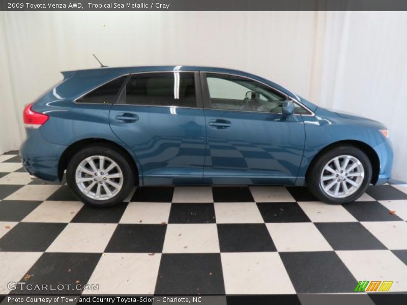 Tropical Sea Metallic / Gray 2009 Toyota Venza AWD