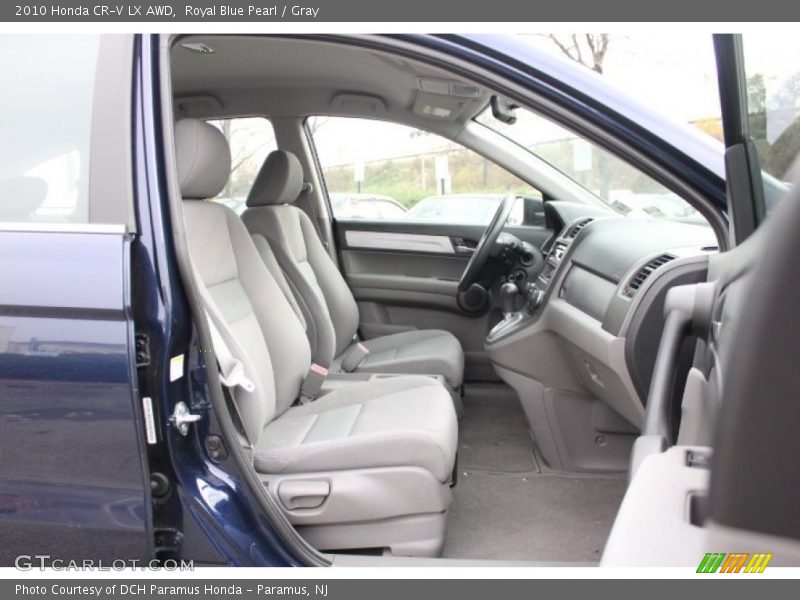 Royal Blue Pearl / Gray 2010 Honda CR-V LX AWD