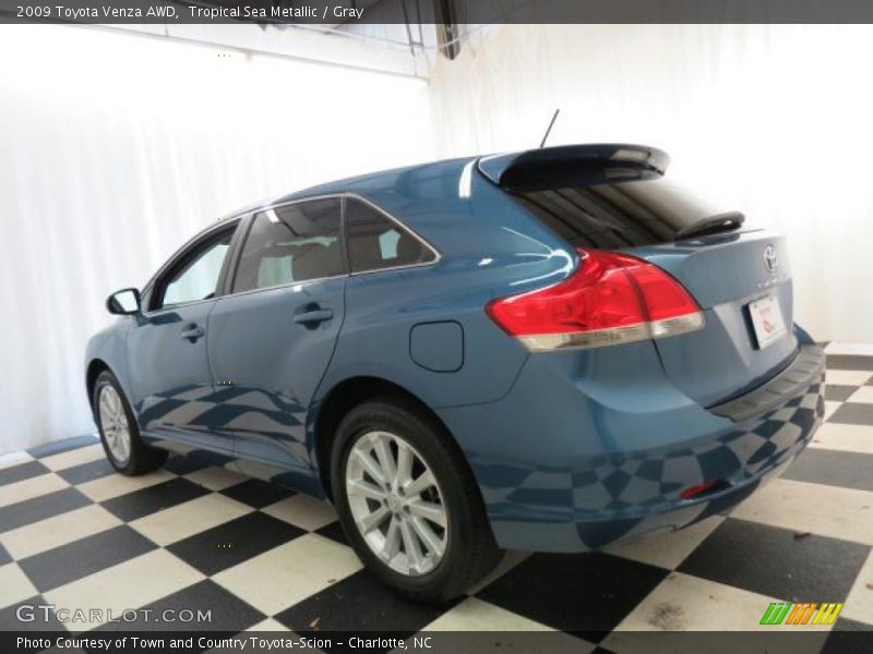 Tropical Sea Metallic / Gray 2009 Toyota Venza AWD