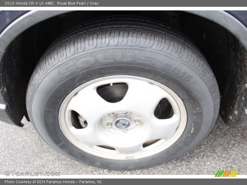 Royal Blue Pearl / Gray 2010 Honda CR-V LX AWD