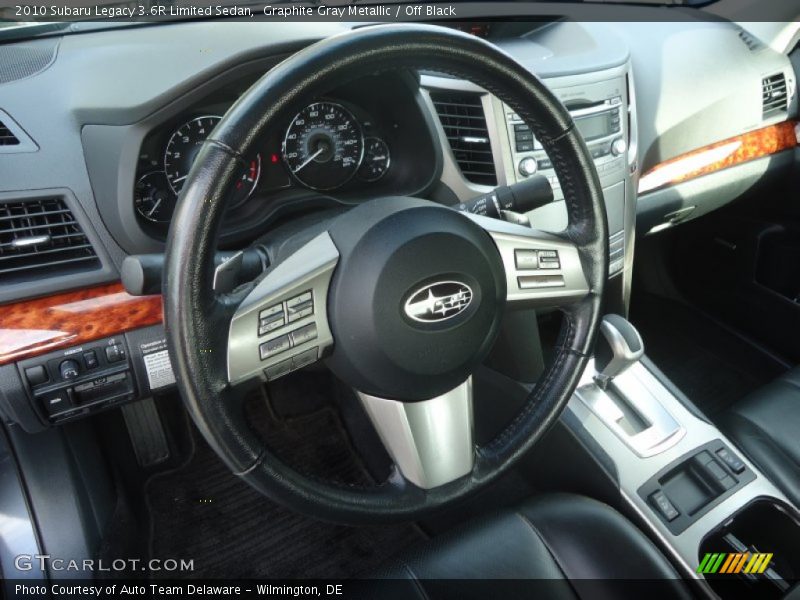  2010 Legacy 3.6R Limited Sedan Steering Wheel
